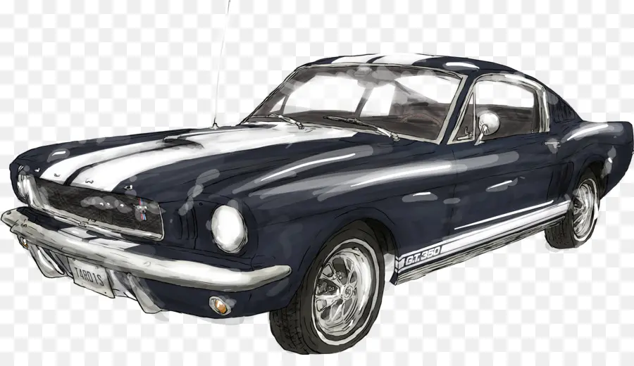 Carro Clássico Preto，Vintage PNG