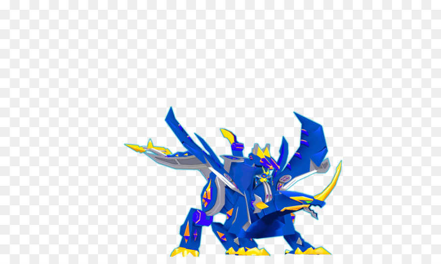 Dragão，Azul PNG