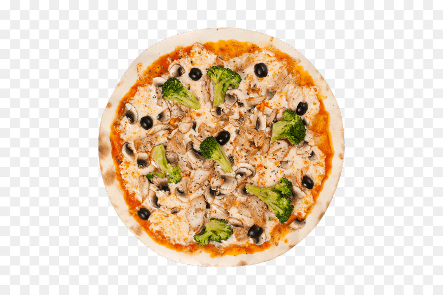 Pizza Vegetal，Comida PNG