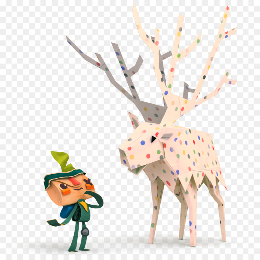 Tearaway，Tearaway Desdobrado PNG