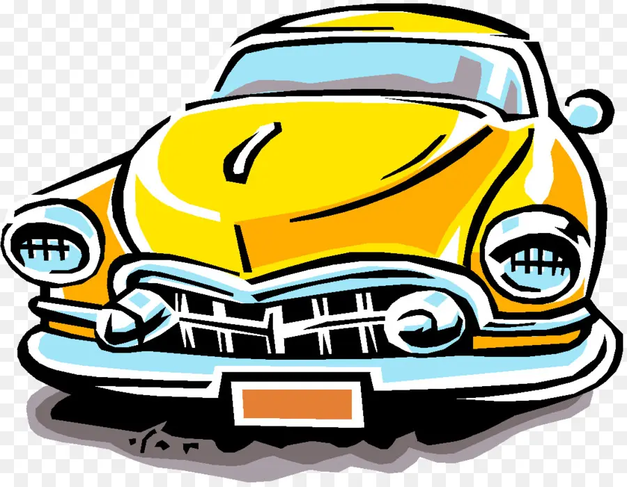 Carro Amarelo，Veículo PNG