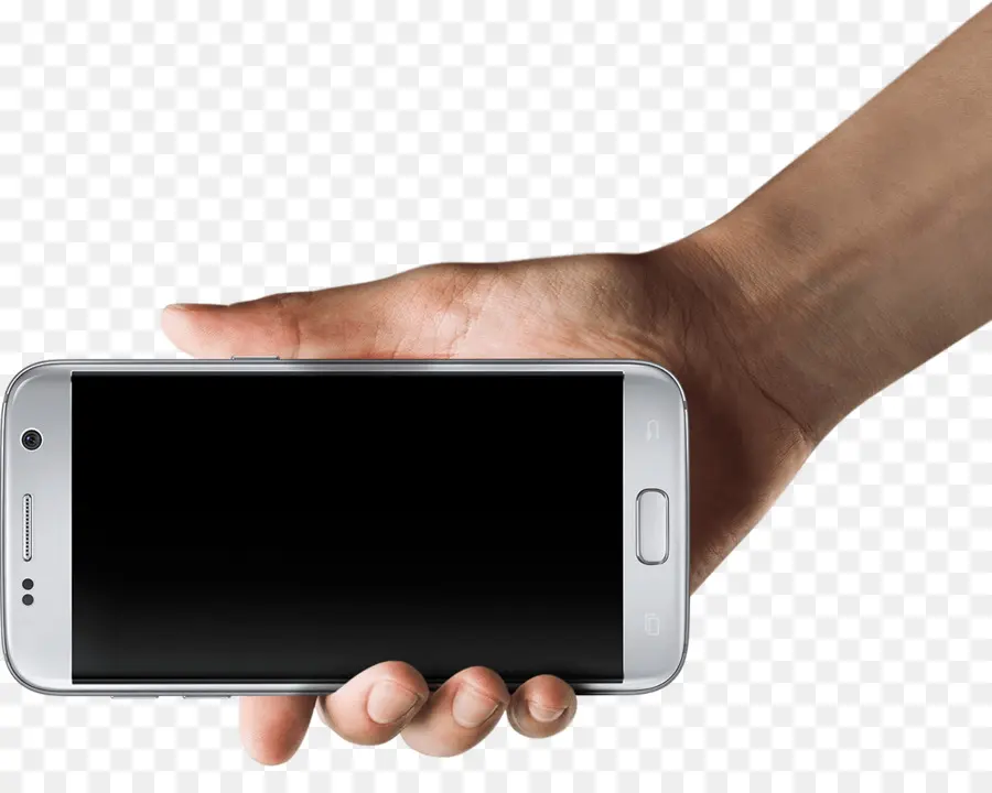 Smartphone，Mão PNG