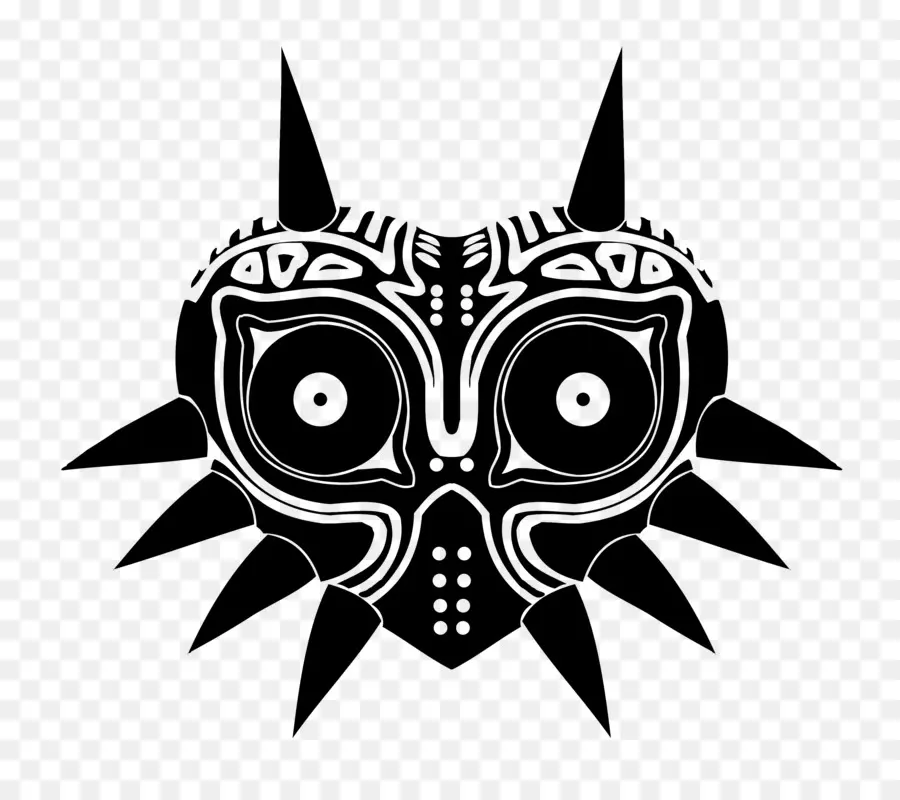 A Lenda De Zelda Majora Mask Do，Decalque PNG