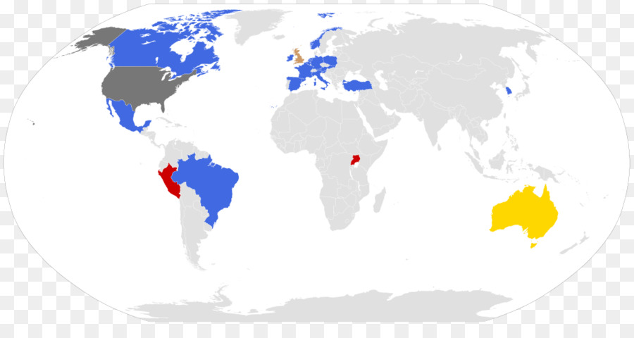 Mapa Mundial，Países PNG