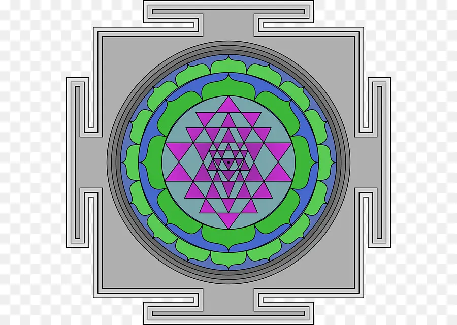 Mandala，Geométrico PNG