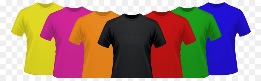 Camisetas Coloridas，Vestuário PNG