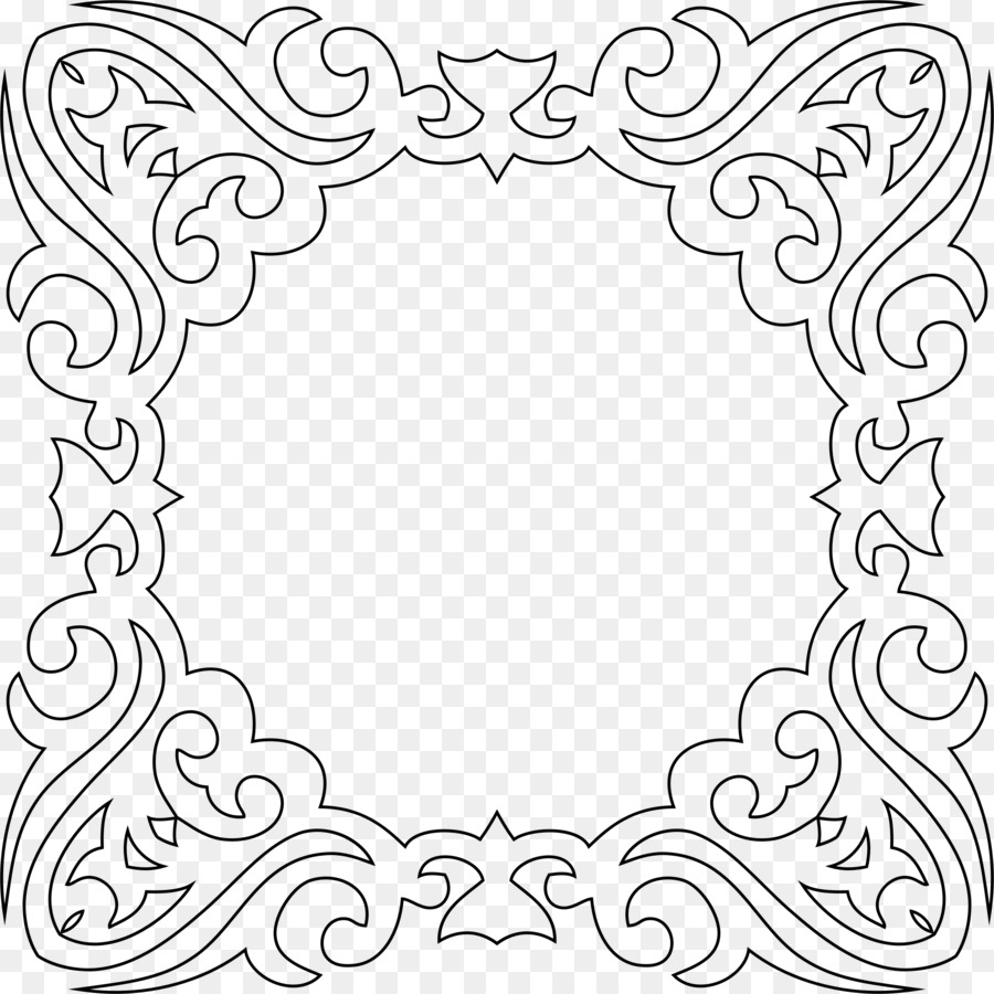 Moldura Decorativa，Quadro PNG