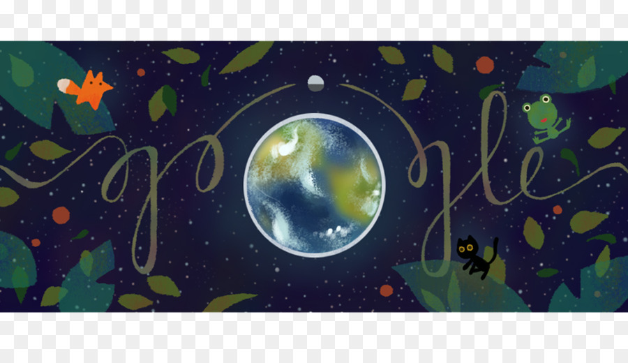 Dia Da Terra，O Google Doodle PNG