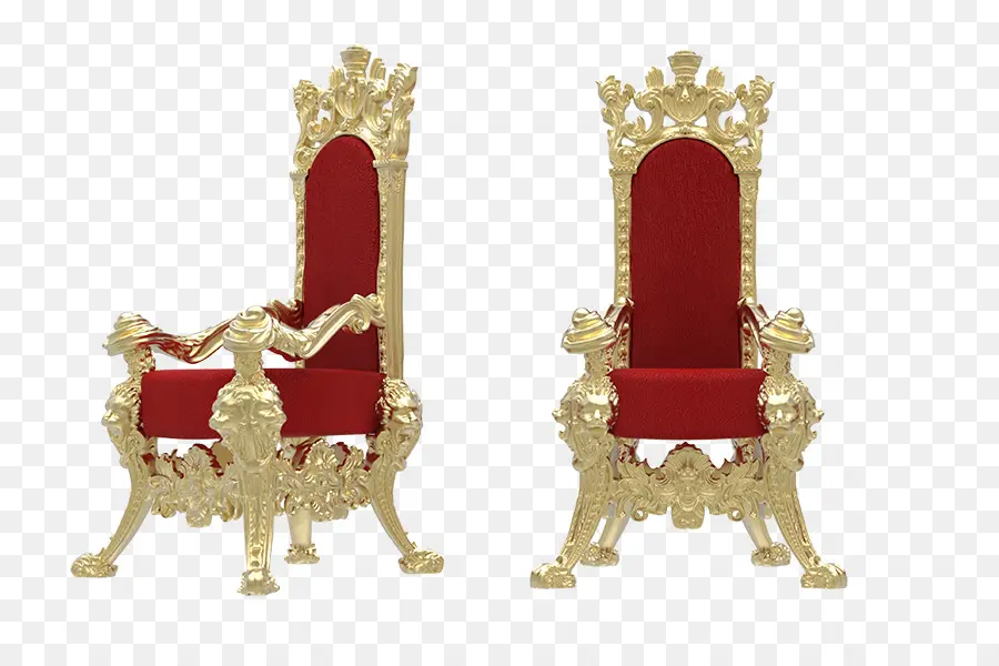 Trono Dourado，Real PNG