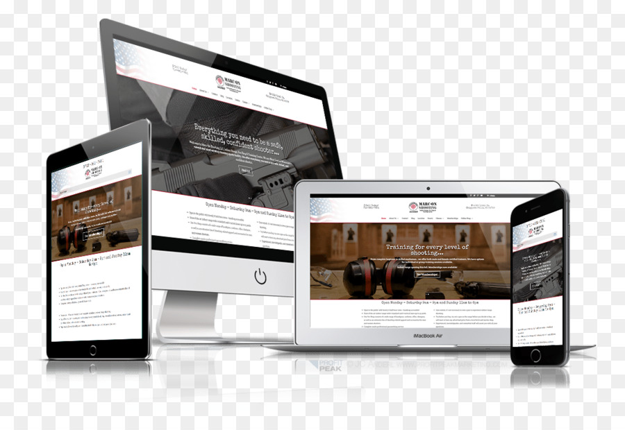 Web Design Responsivo，Site PNG