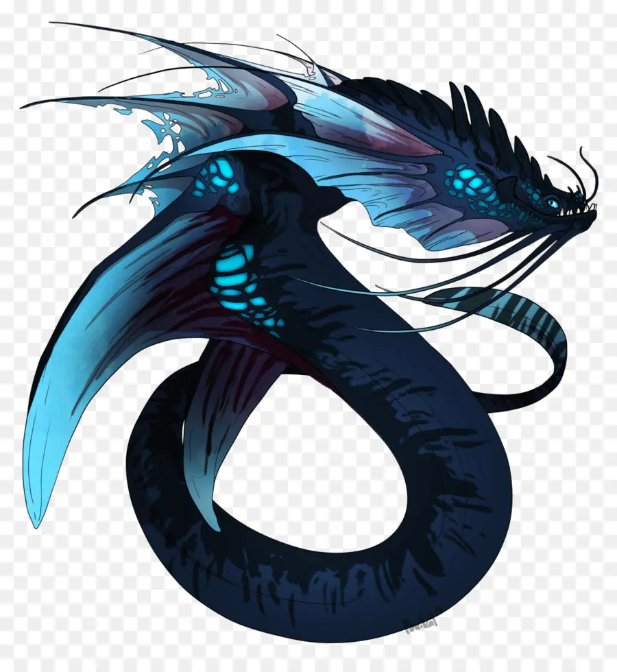 Dragão，Serpente Do Mar PNG