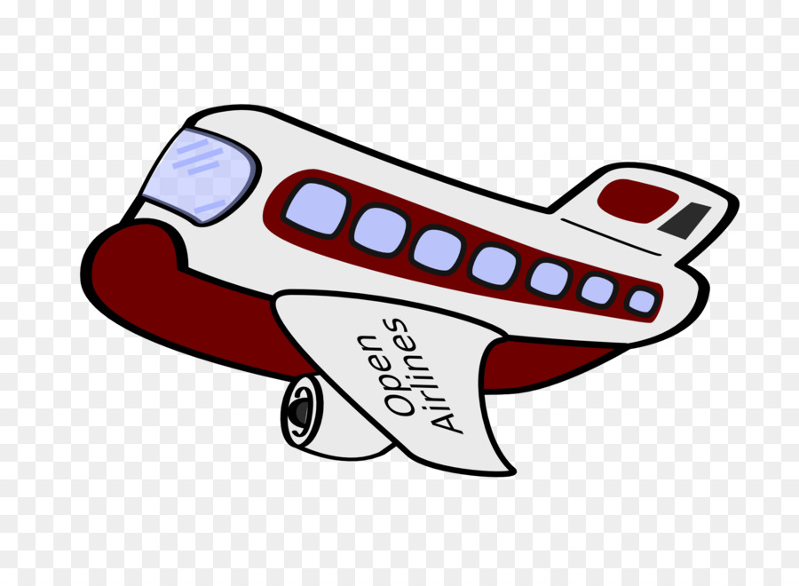 De Avião，Cartoon PNG