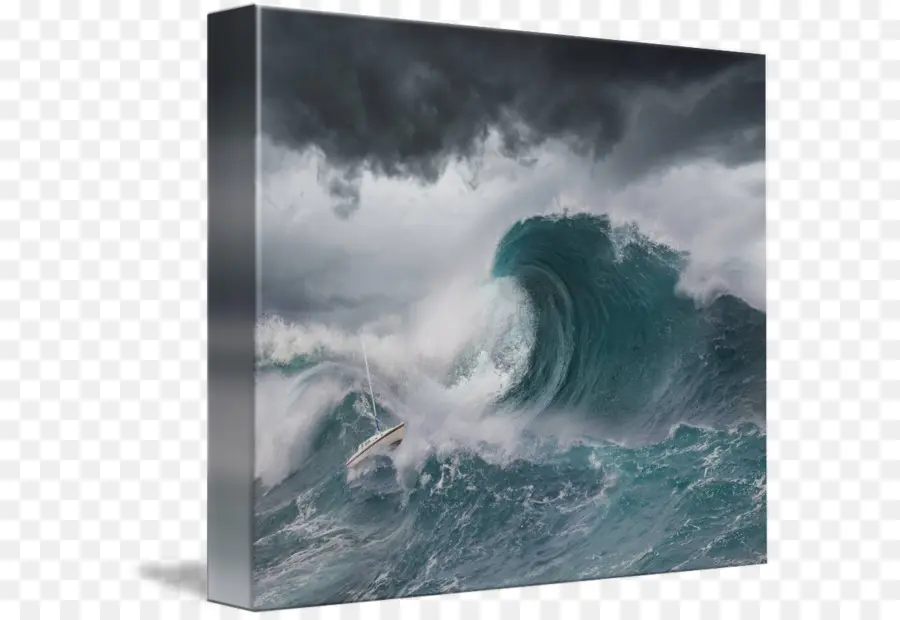 Tsunami，Vento Onda PNG