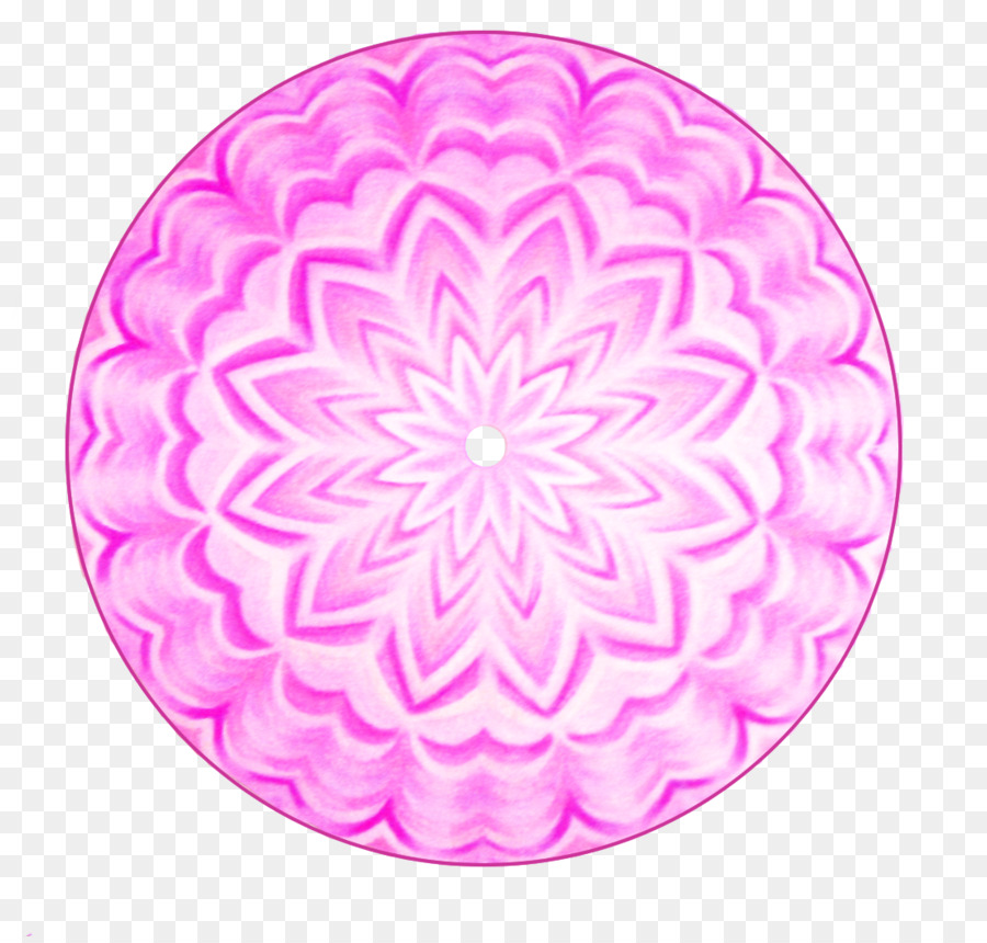 Mandala Rosa，Padrão PNG