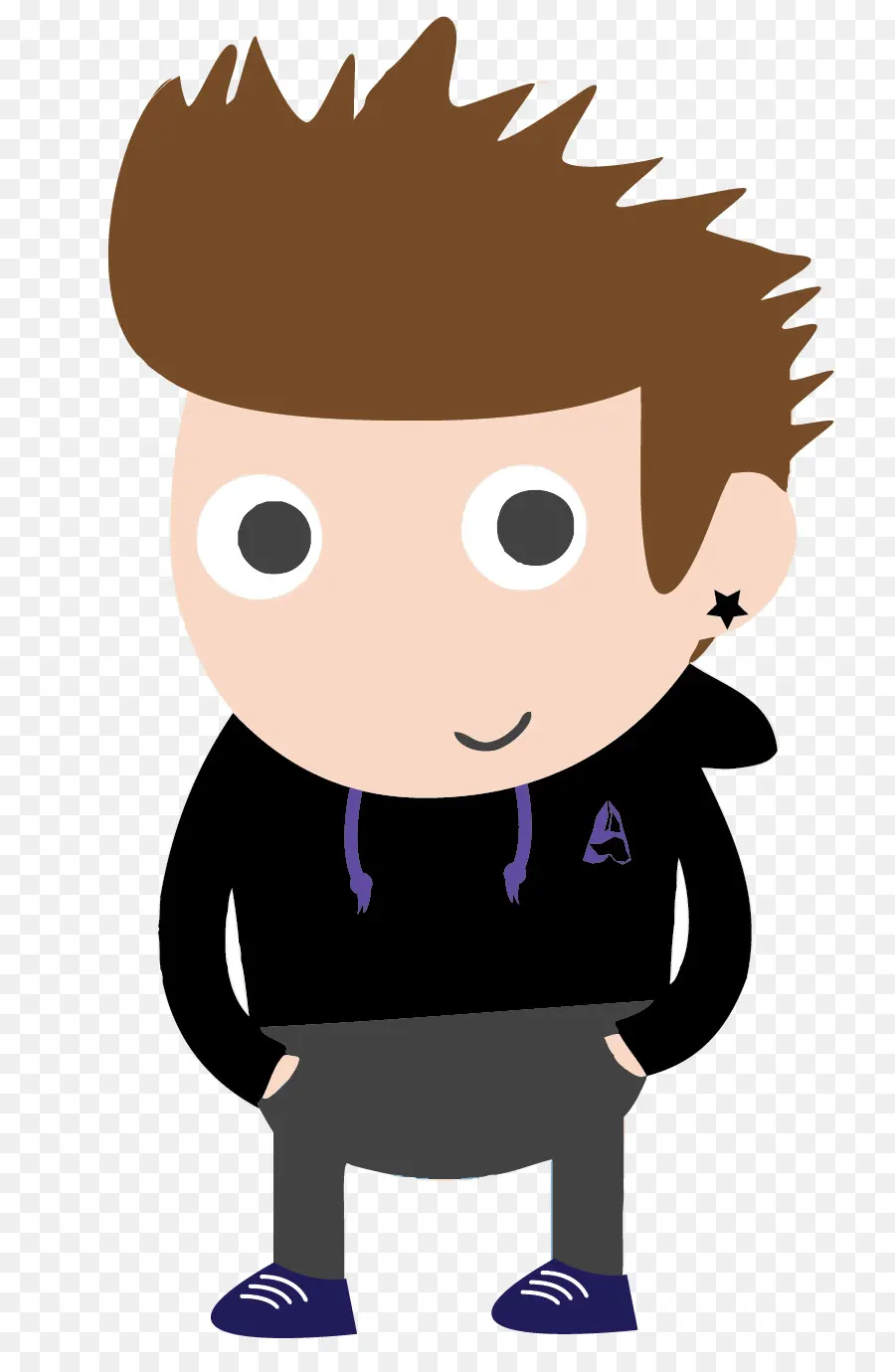 Menino Dos Desenhos Animados，Capuz PNG