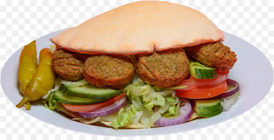 Sanduíche De Falafel，Pita PNG