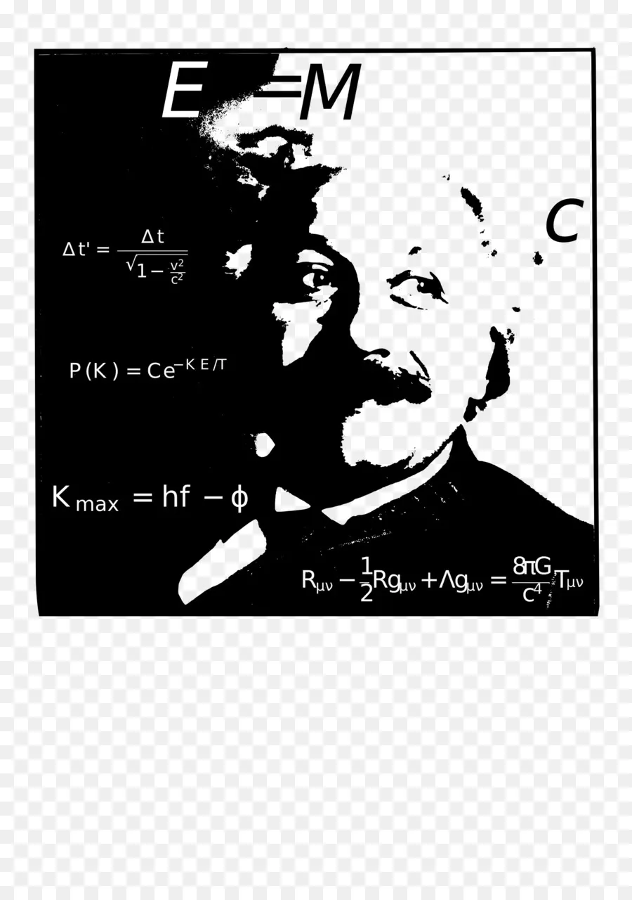 Einstein，Física PNG