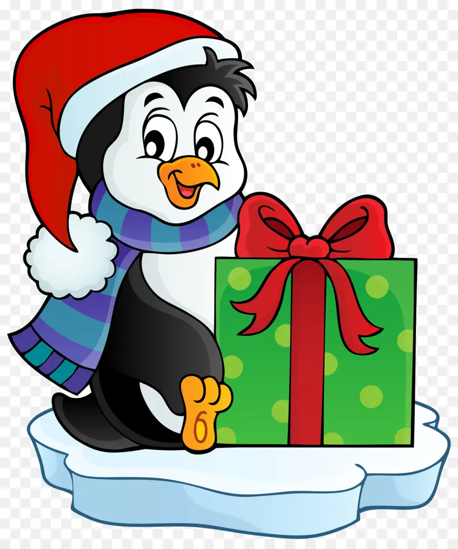 Penguin，Papai Noel PNG