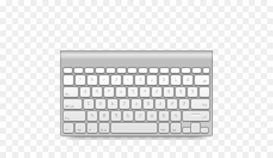 Teclado Branco，Chaves PNG