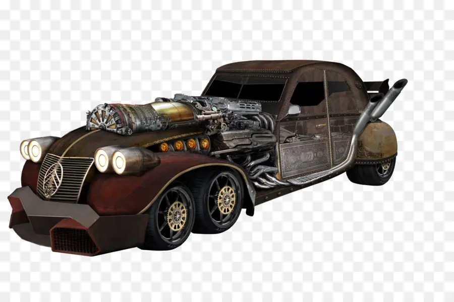 Steampunk，Carro PNG
