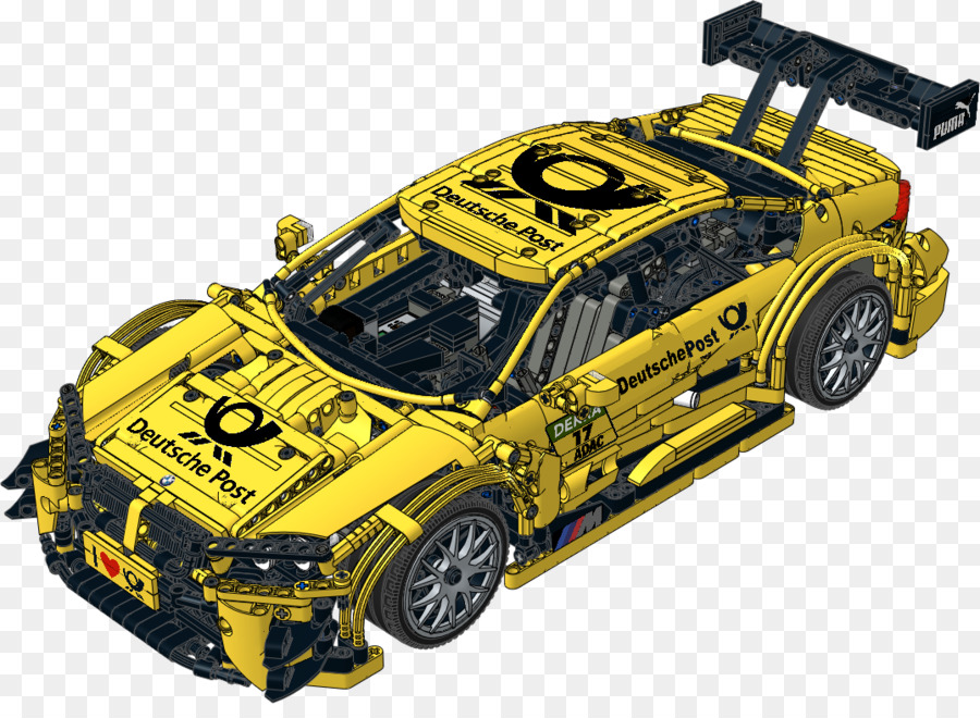 Carro Amarelo，Lego PNG