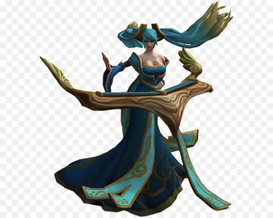 Personagem De Fantasia，Vestido Azul PNG