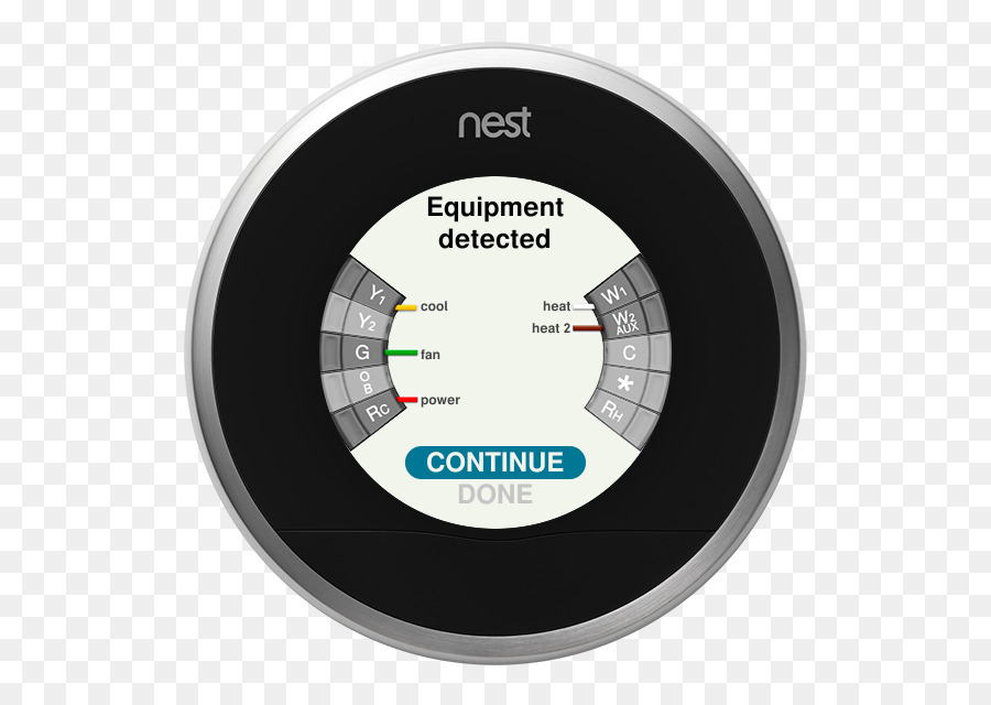 Nest Labs，Ninho De Aprendizagem Termostato PNG