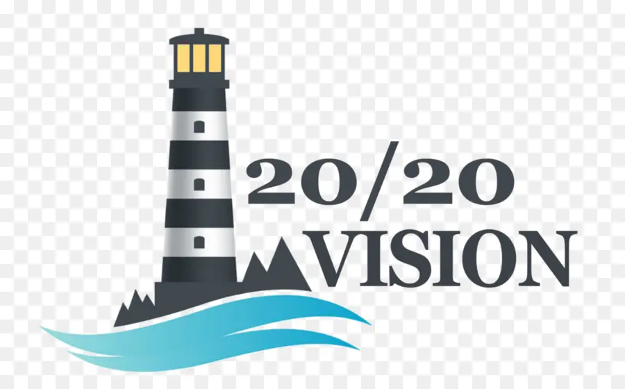 Farol E Texto De Visão 20 20，Farol PNG