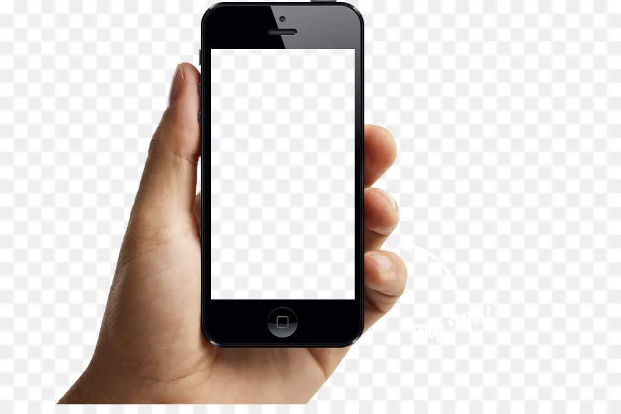 Smartphone，Mão PNG