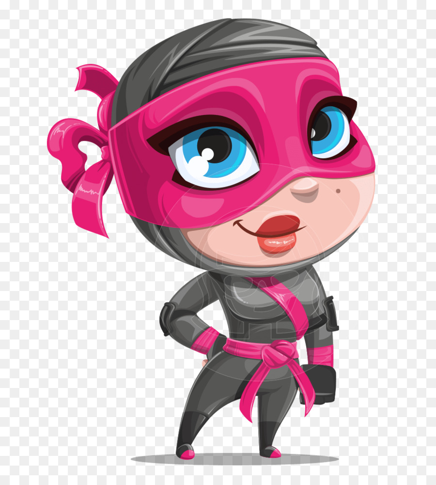 Ninja, Cartoon, Desenho png transparente grátis