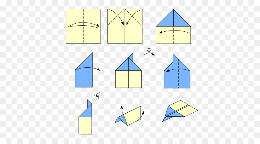 Instruções Para Aviões De Papel，Papel PNG