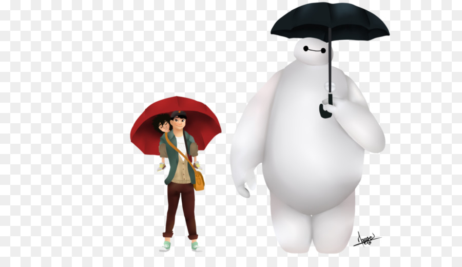 Baymax E Hiro，Guarda Chuva PNG