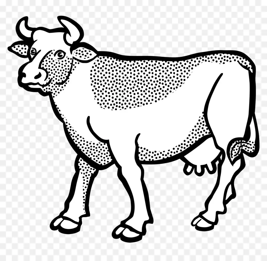 Ilustra O De Vaca，Vaca PNG