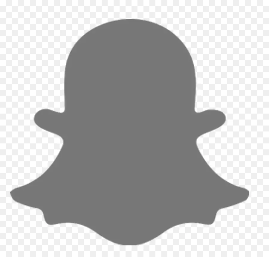 Logotipo Preto Do Snapchat，Mídia Social PNG