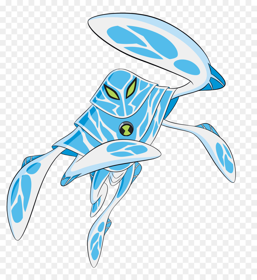 Ben 10 Capa Alien Azul Desenho Cartoon Png - Baixar Imagens em PNG