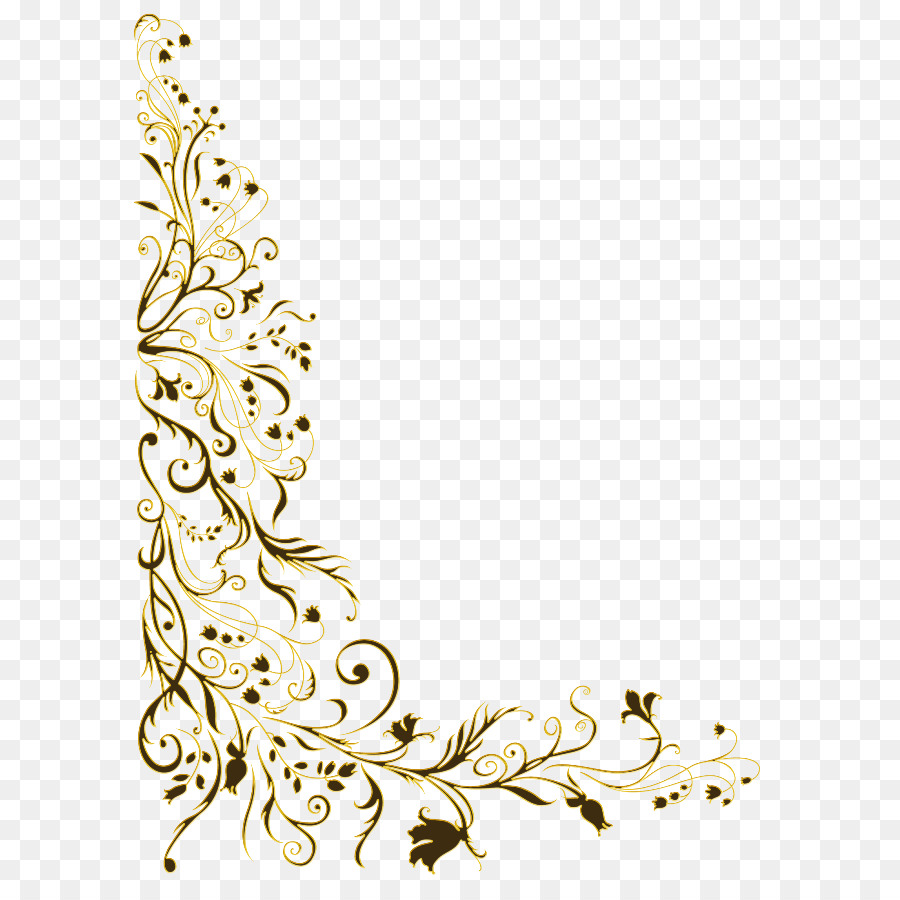 Desenho Floral，Redemoinho PNG