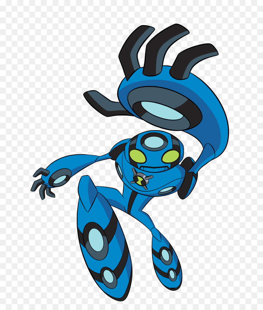 Ben 10: Omniverse Desenho Alienígena, frio, fotografia, personagem  fictício, azul elétrico png