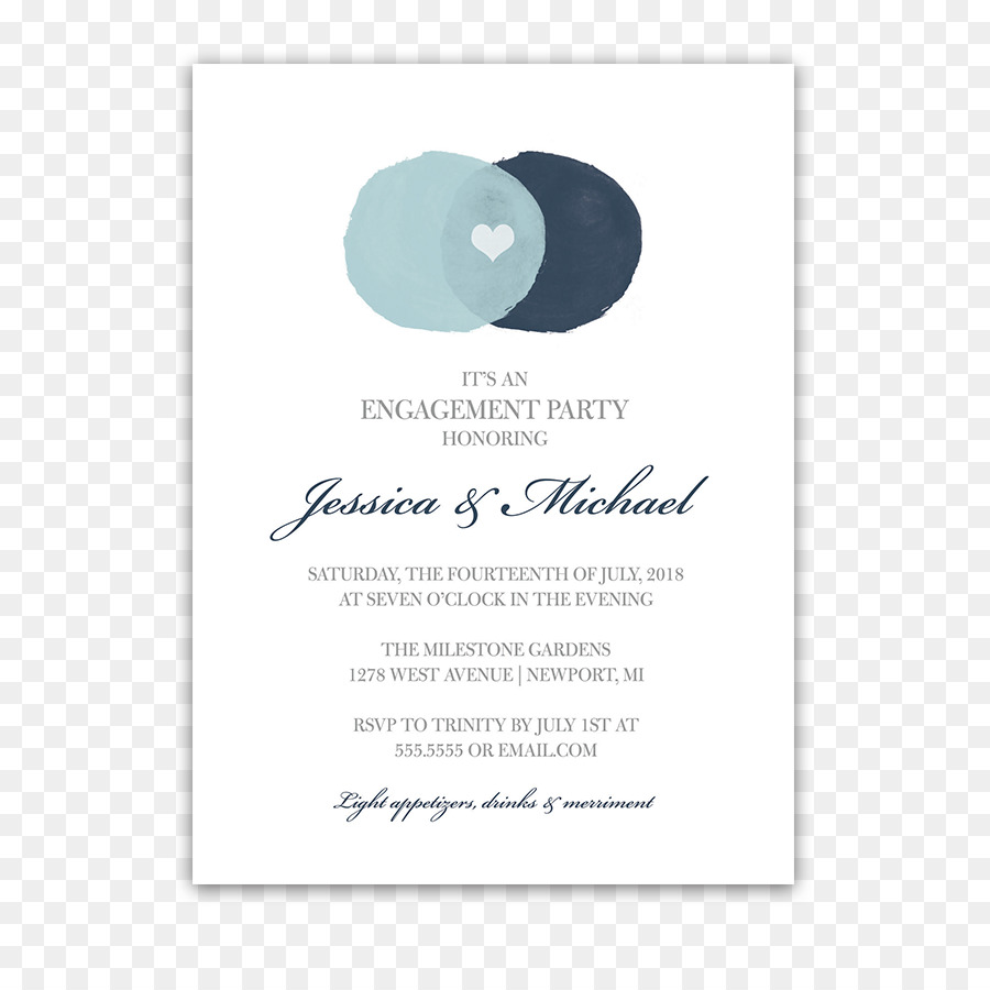 Convite De Casamento，Teal PNG