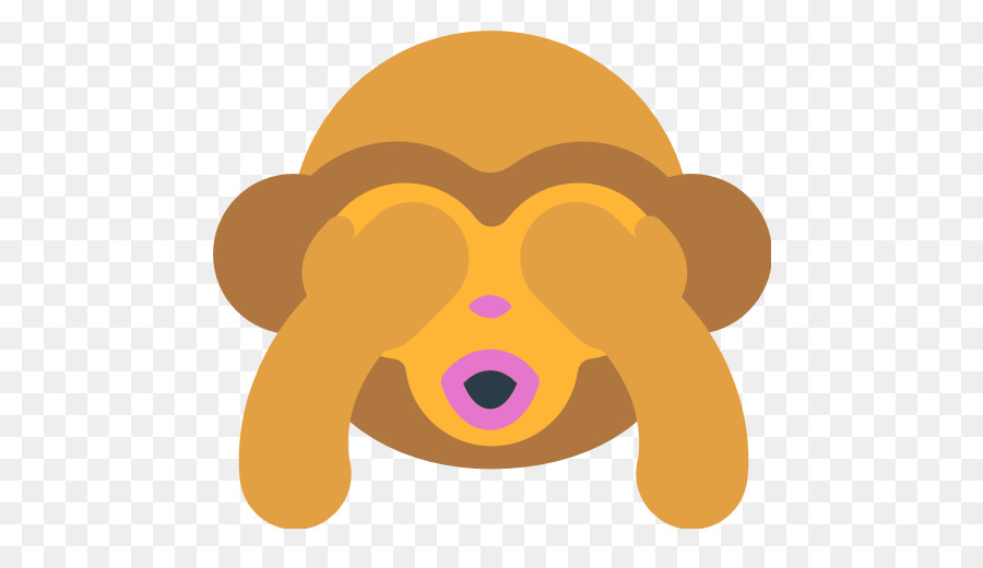 Emoji De Macaco，Olhos PNG