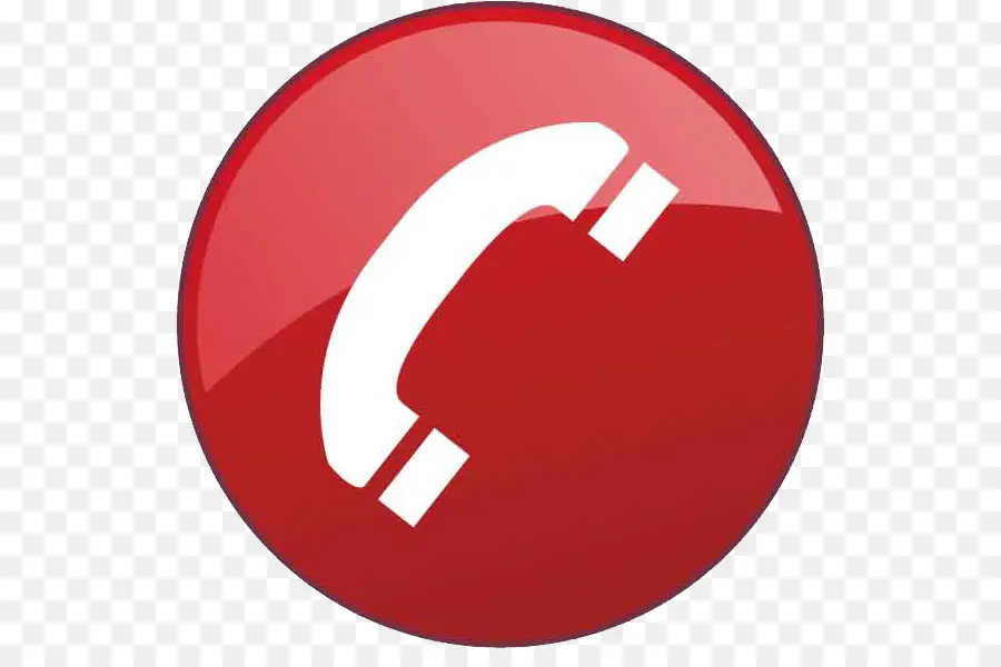 Ícone De Telefone Vermelho，Telefone PNG