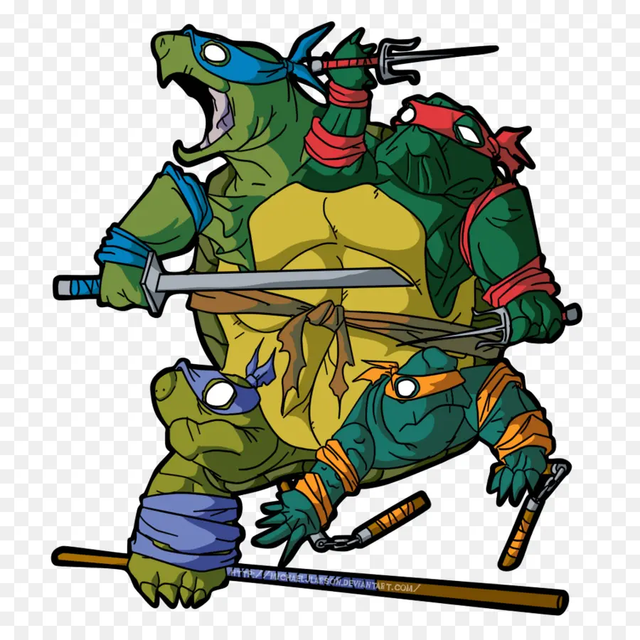 Tartarugas Ninja，Tartarugas PNG