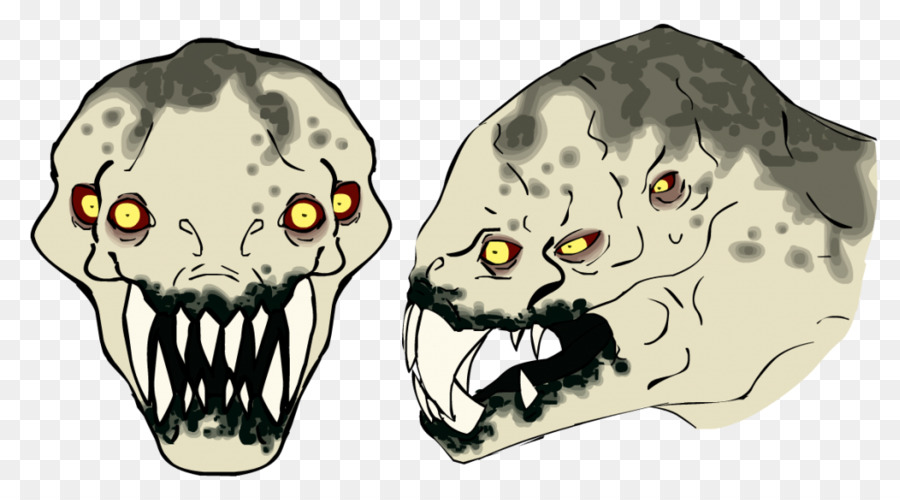 Cabeças De Monstro，Criaturas PNG