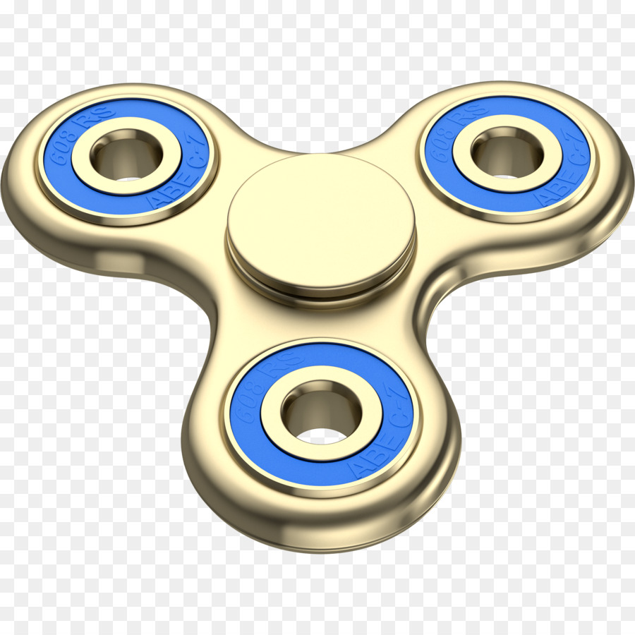 Spinner Azul，Fidget Spinner PNG