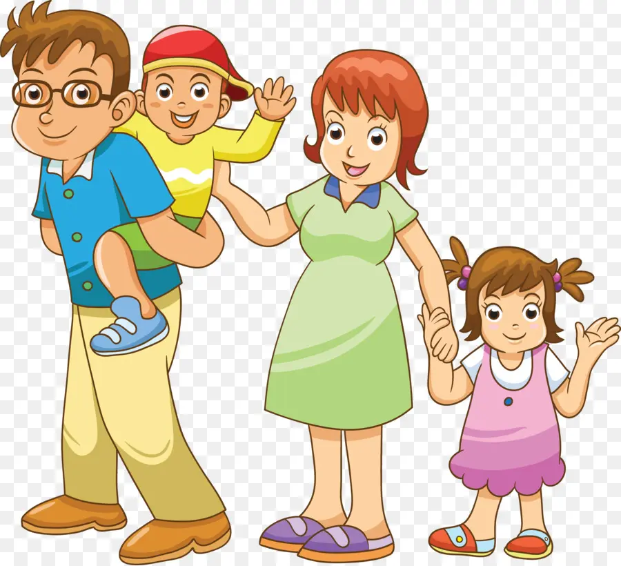 Família，Cartoon PNG