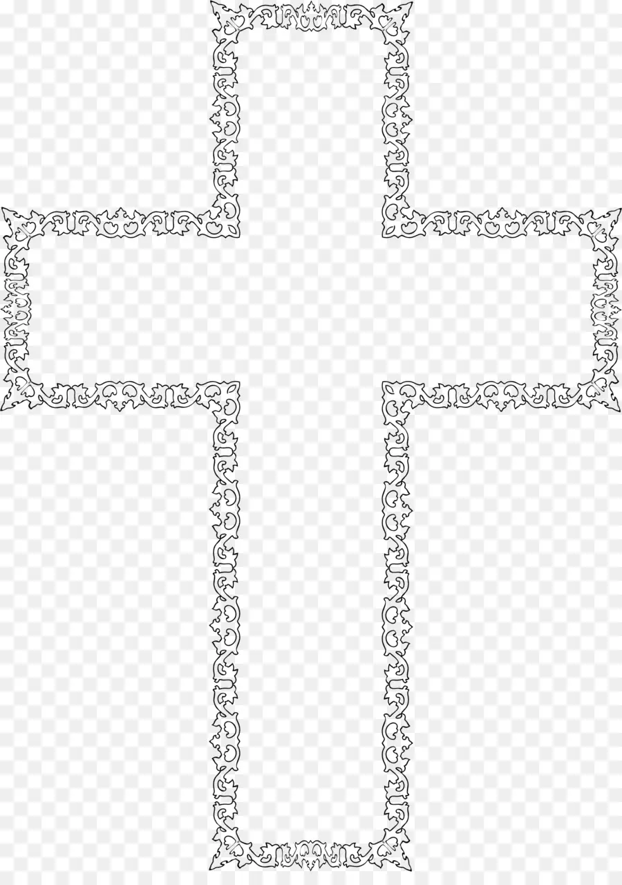 Cruz Decorativa，Ornamentado PNG