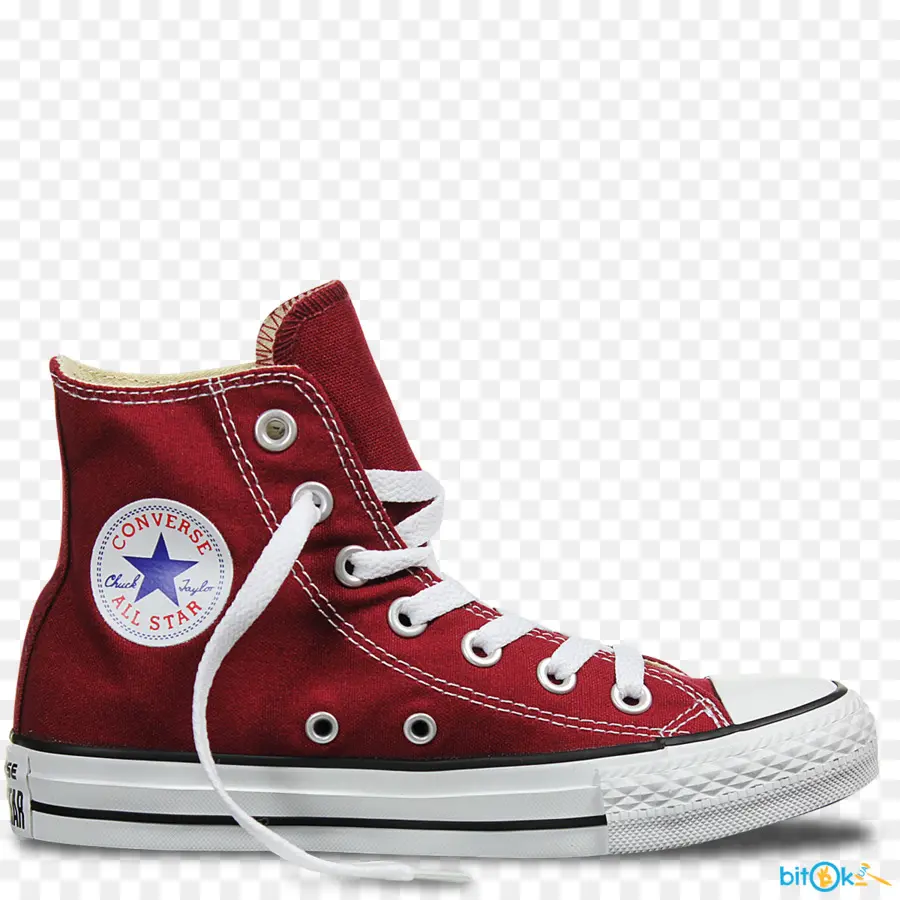 Sapato Converse Vermelho，Tênis PNG