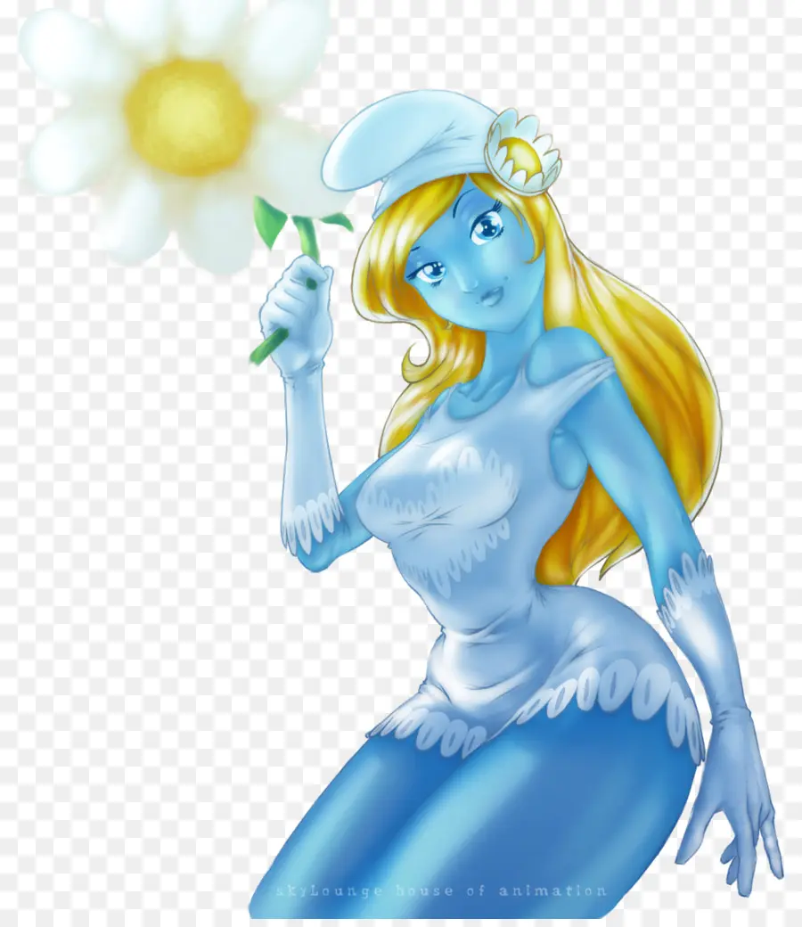 Personagem De Desenho Animado Azul，Desenho Animado PNG