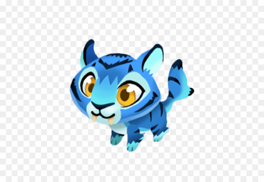 Tigre Azul，Desenho Animado PNG