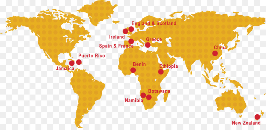 Mapa Mundial，Países PNG