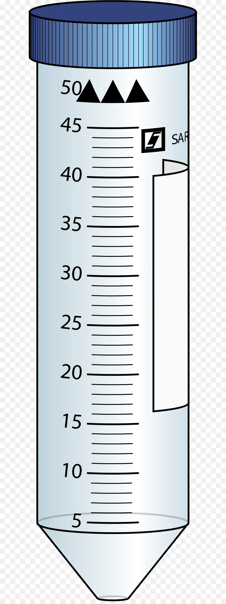 Tubo De Centrífuga，Medição PNG